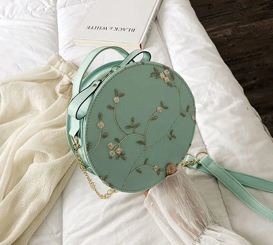 Summer Women's Crossbody Bag - Trendy Mini Round Bag