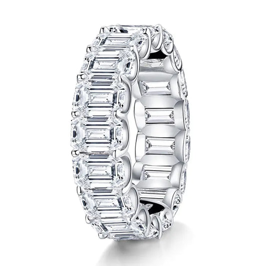 Sterling Silver Diamond Ring