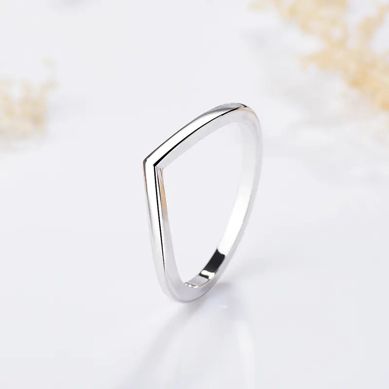 Chic S925 Silver Love Wish Ring
