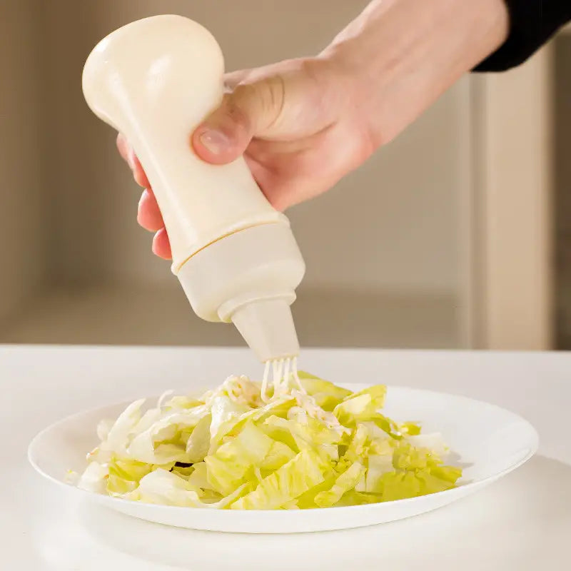 Squeeze Bottle for Ketchup, Salad, and Honey (Food Grade)