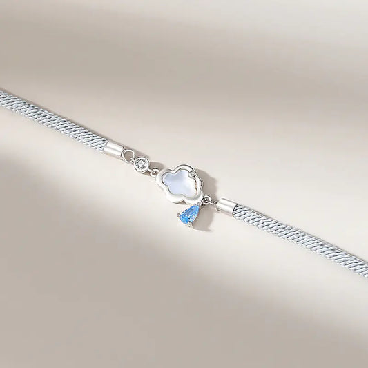 New Sterling Silver Cloud Bracelet