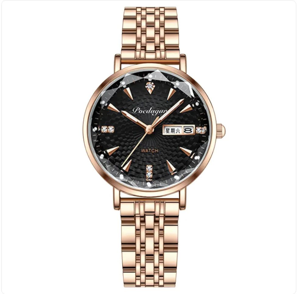 Ladies' Dual Date Quartz Timepiece