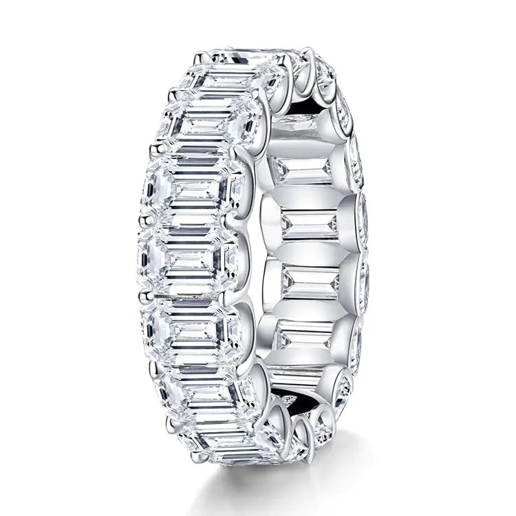 Sterling Silver Diamond Ring