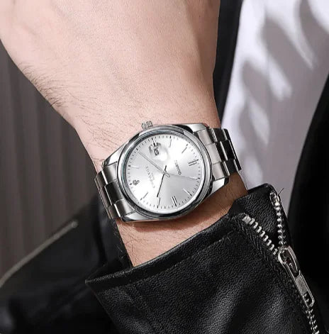 Elegant Auto Quartz Men's Timepiece