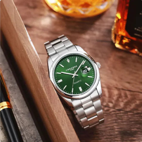 Elegant Auto Quartz Men's Timepiece