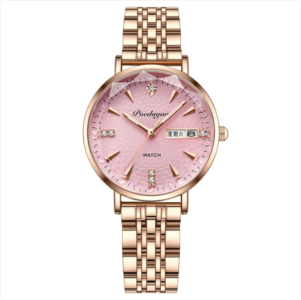 Ladies' Dual Date Quartz Timepiece