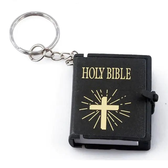 Pocket-Sized Bible Keychain