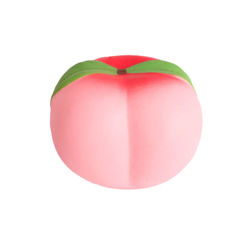 Squishy Peach Stress Toy for Relaxation