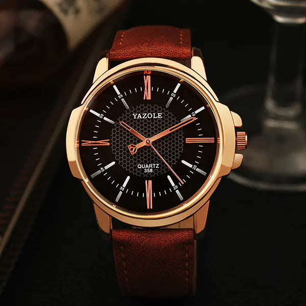 Elegant Men's Quartz Wristwatch