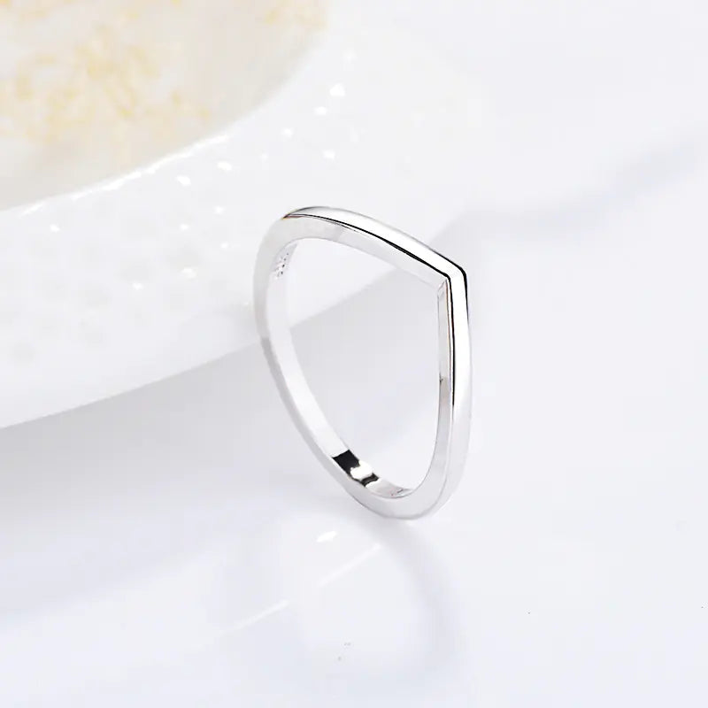 Chic S925 Silver Love Wish Ring