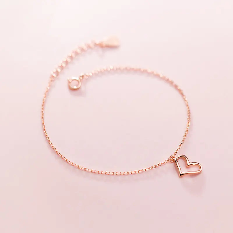 S925 Silver Sleek Love Bracelet