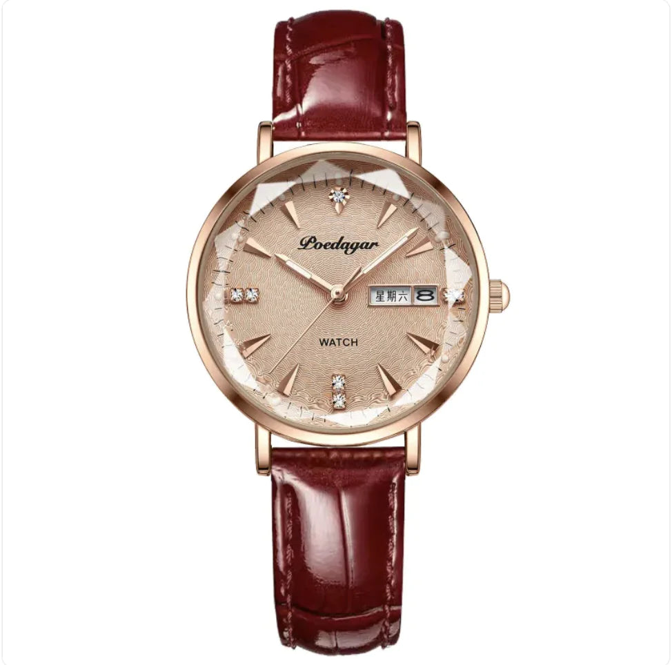 Ladies' Dual Date Quartz Timepiece