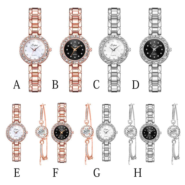Ladies' Timepiece & Bracelet Duo