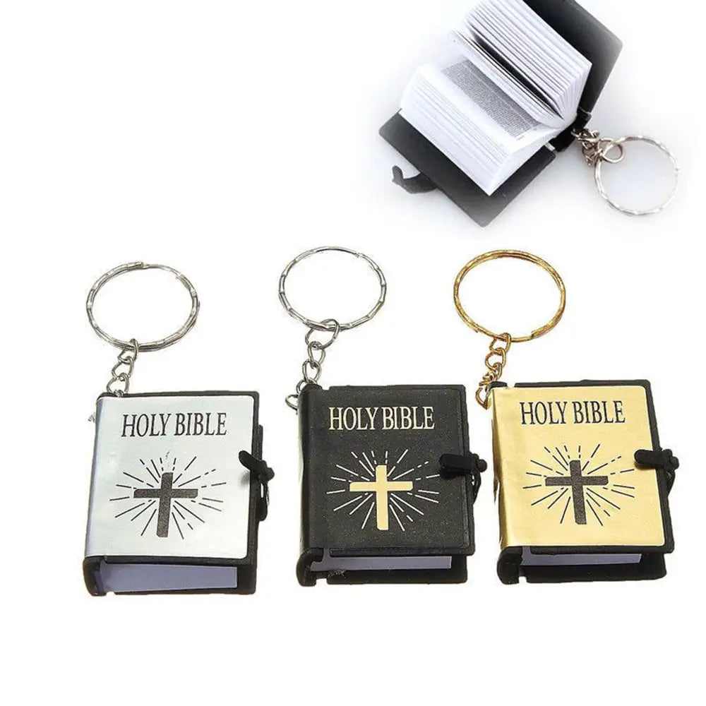 Pocket-Sized Bible Keychain