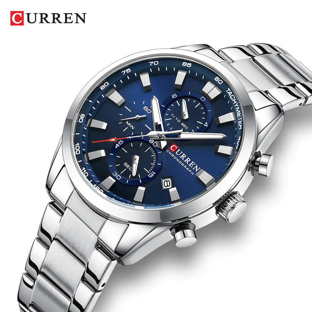 Curren Precision 8445 Men's Steel Timepiece