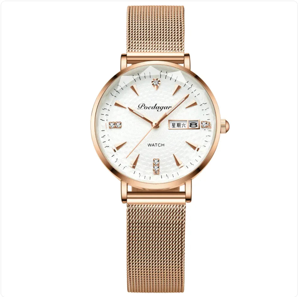 Ladies' Dual Date Quartz Timepiece