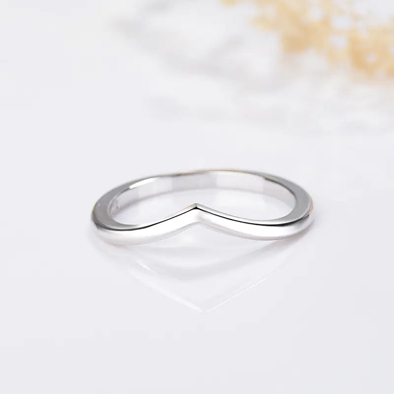 Chic S925 Silver Love Wish Ring