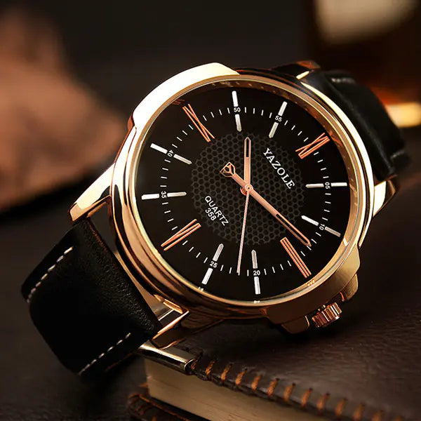 Elegant Men's Quartz Wristwatch