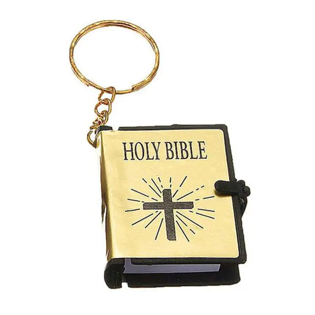 Pocket-Sized Bible Keychain