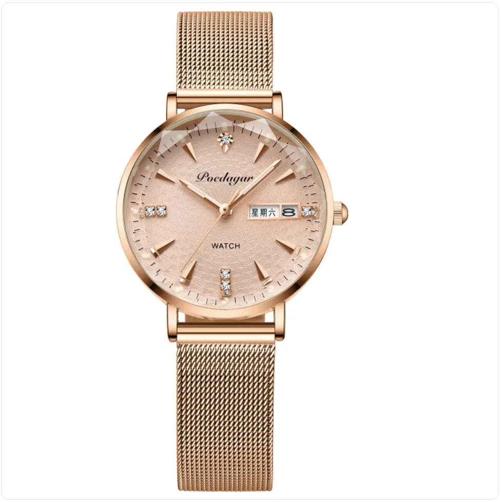 Ladies' Dual Date Quartz Timepiece