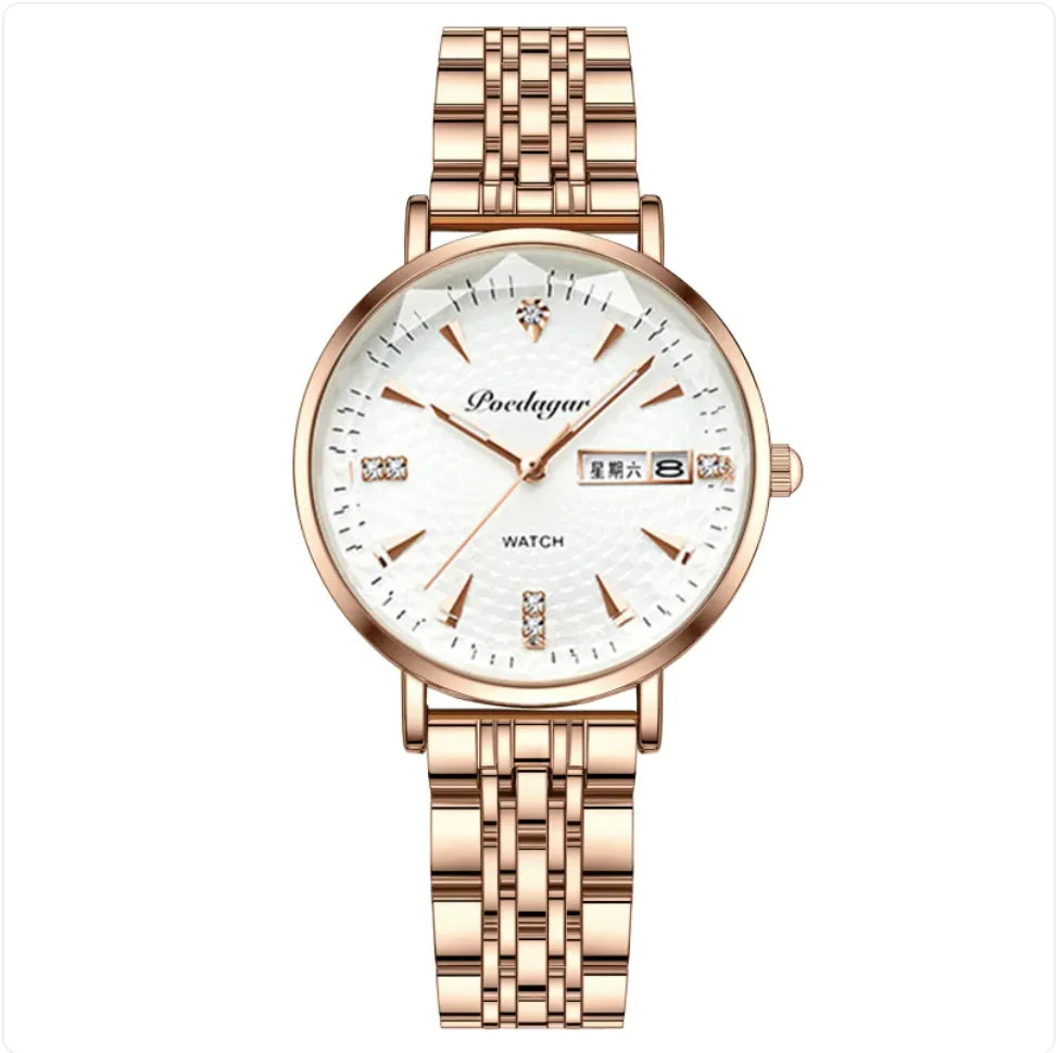 Ladies' Dual Date Quartz Timepiece