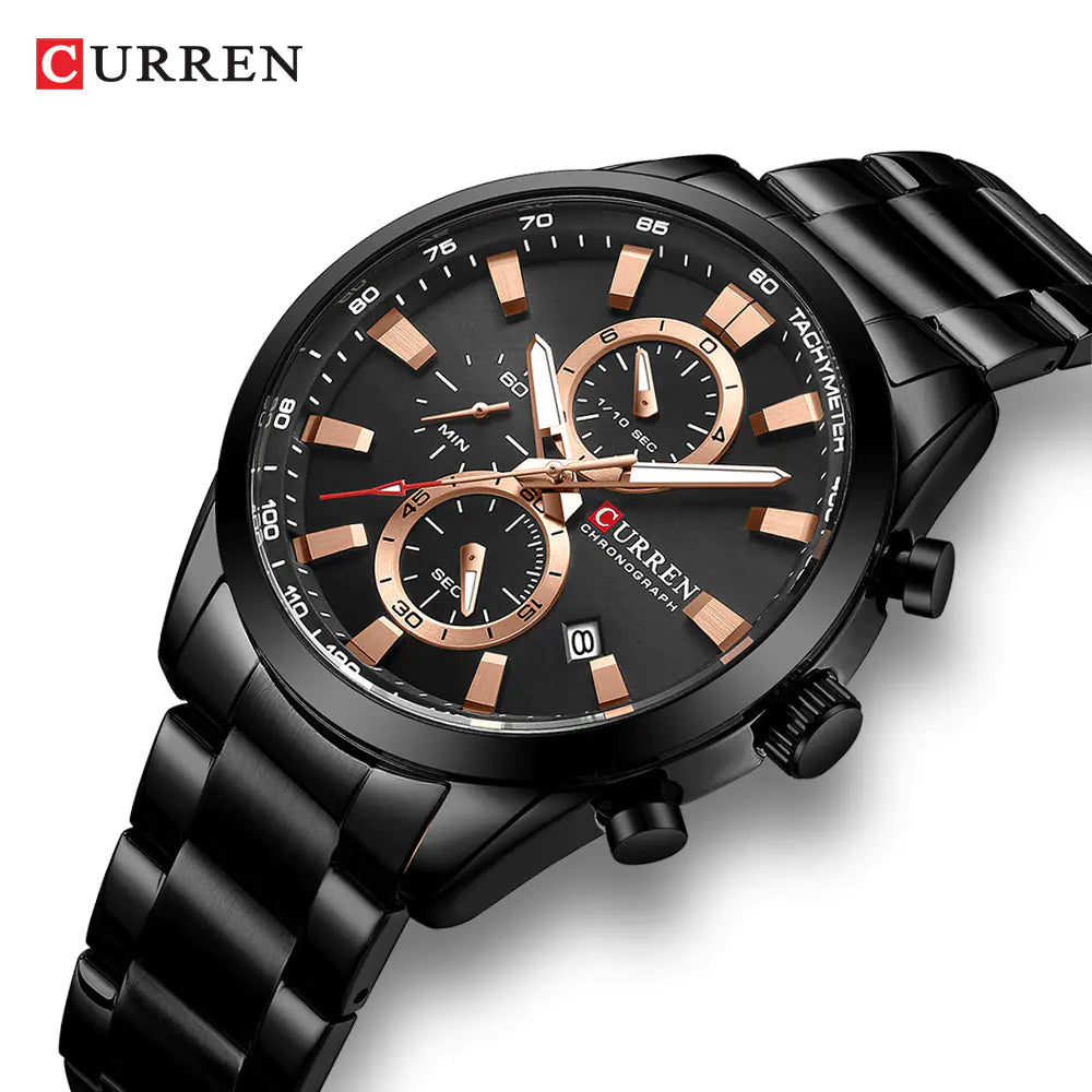 Curren Precision 8445 Men's Steel Timepiece